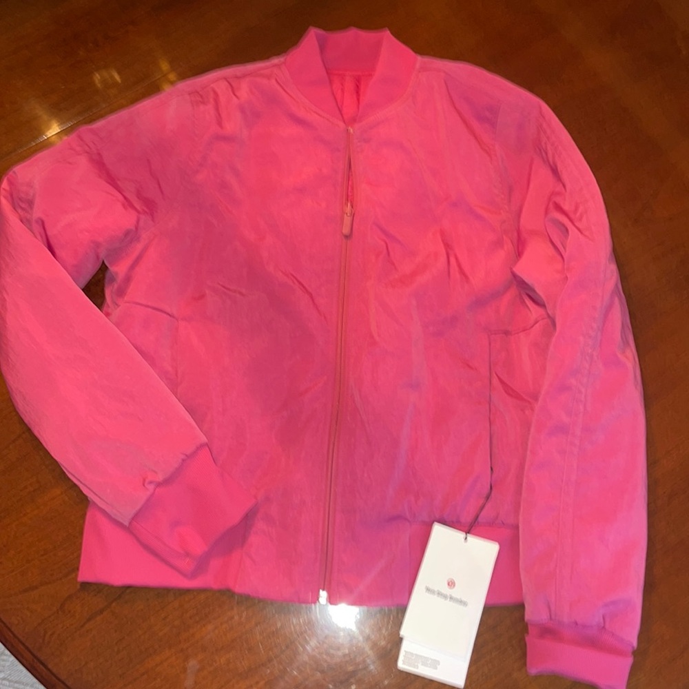 Lululemon non stop bomber nwt